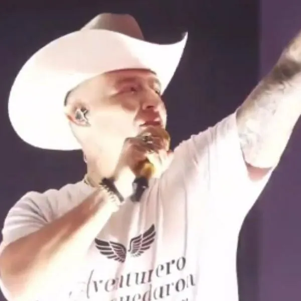 Luis Alfonso en el concierto de homenaje a Yeison Jiménez 