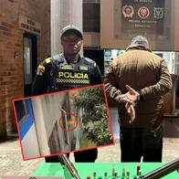 Él es el hombre que capturaron por disparar con una escopeta desde una ventana en Engativá, Bogotá