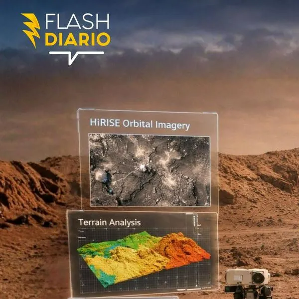 IA traza ruta en Marte