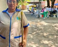 Carga excesiva en colegio público: una sola aseadora debe atender 11 bloques en colegio de La Dorada