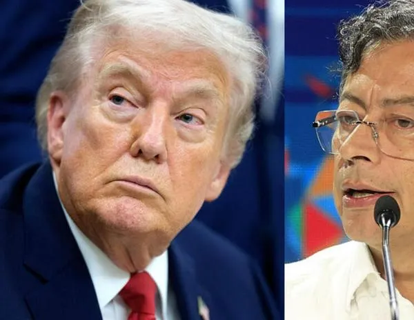 Trump y Petro llegan a una cita clave en la Casa Blanca tras un año de fricciones