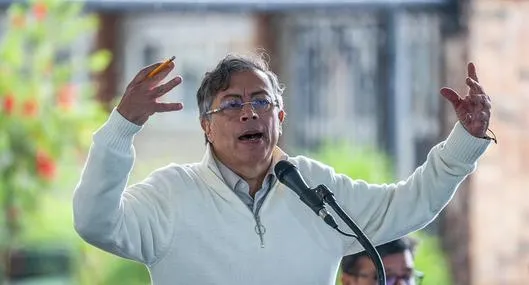 Detalle de llegada de Gustavo Petro a la Casa Blanca; ¿Trump lo ninguneó?