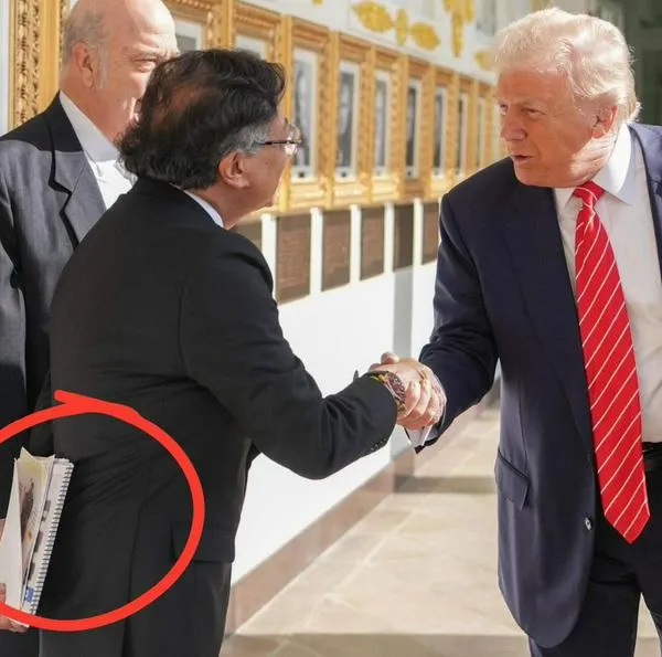 Qué contenía la carpeta que llevó Petro a su reunión con Trump: es un dato clave y dejaría bien parado al gobierno colombiano. 