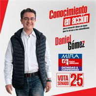 Fue clave en Ingreso Solidario y ahora quiere llegar al Senado. Conozca el perfil de Daniel Gómez, economista y candidato.