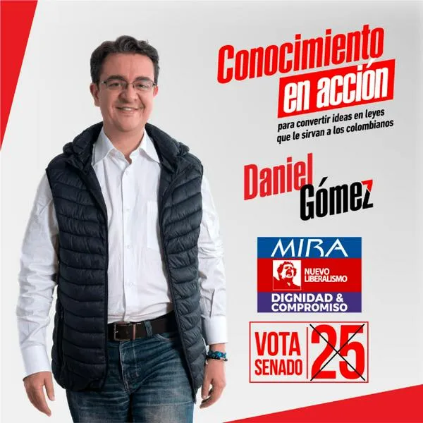 Fue clave en Ingreso Solidario y ahora quiere llegar al Senado. Conozca el perfil de Daniel Gómez, economista y candidato.