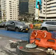 Reportan grave desperdicio de agua por tubería rota en el norte de Bogotá