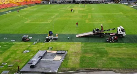 El Campín: Dimayor aplazó los tres próximos partidos en el estadio de Bogotá por deficiente estado de la cancha y estos son los afectados. 