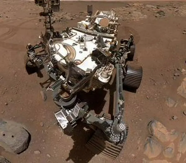 El rover Perseverance de la NASA hizo su primer viaje planificado con IA en Marte 