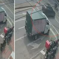 Video del momento exacto en que camioneta causa accidente en Bogotá: hay un muerto y 3 heridos. 