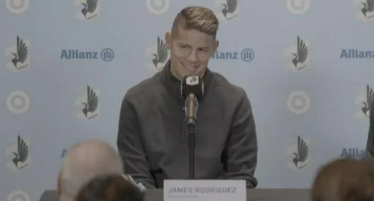 James Rodríguez en Minnesota United: qué dijo sobre jugar en Colombia algún día