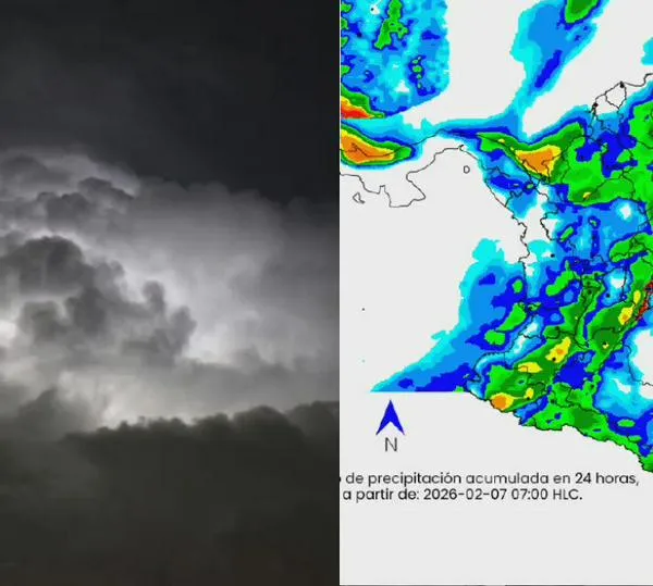 Frente frío en Colombia: lluvias, alertas y novedades para este sábado 7 de febrero en Colombia