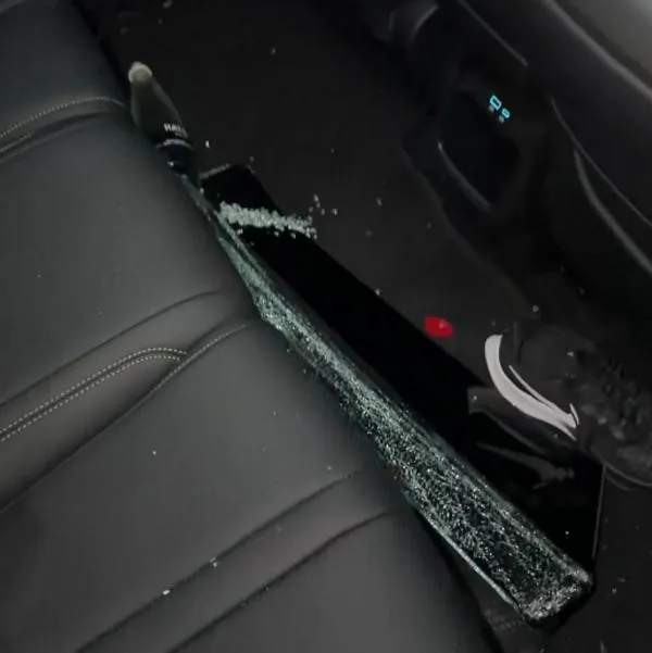 Reconocida periodista fue víctima de robo en Bogotá le dañaron el carro