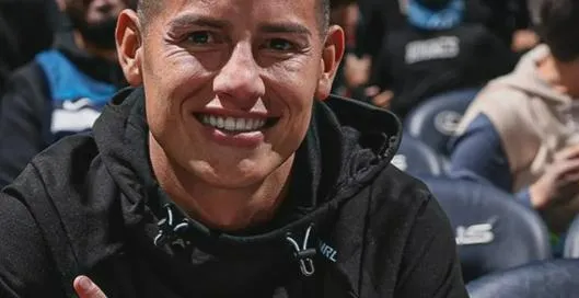 Empezó el show de James Rodríguez en Minnesota; lo  siguen las cámaras en todo lado