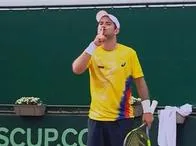 Pelea de Colombia en la Copa Davis contra Marruecos hoy: video de cómo pasó