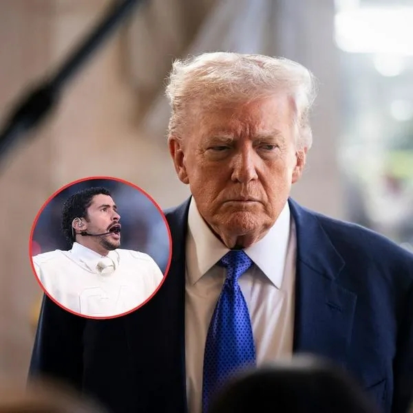 Donald Trump y Bad Bunny