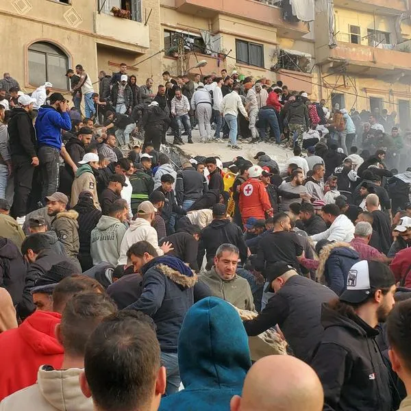 Caída de edificio en Líbano