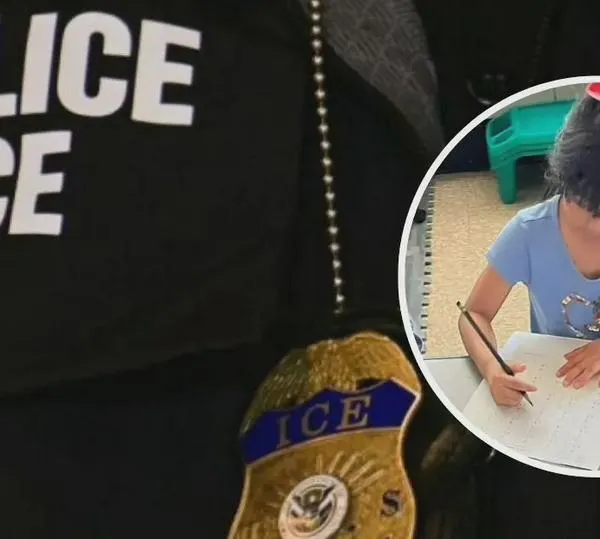 Niña de 10 años creyó que ICE la llevaría al colegio, pero acabó en un centro de detención
