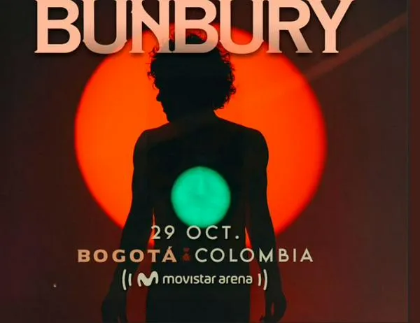 ¡Imperdible! Enrique Bunbury regresa al Movistar Arena de Bogotá en concierto el 29 de octubre de 2026 