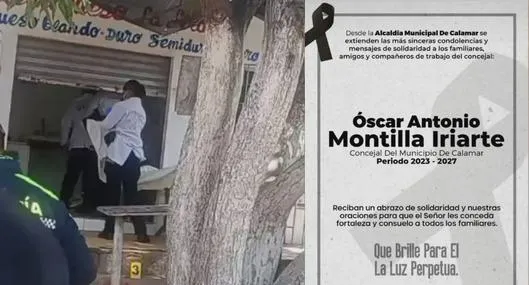 Asesinan a concejal durante atentado sicarial en Soledad, dentro de su negocio