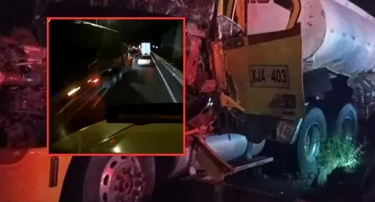 Video del grave accidente en la Línea donde tractomula chocó a varios vehículos