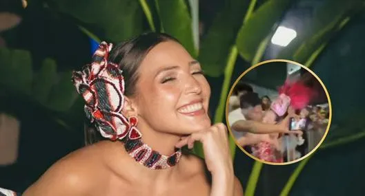 A la reina del Carnaval de Barranquilla la intentaron besar a la fuerza