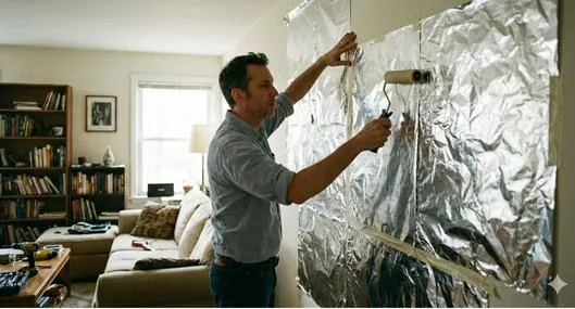 ¿Cómo detectar si una pared tiene humedad? Arquitecto recomienda papel aluminio 