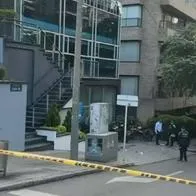 En esta esquina de la calle 85 con carrera Séptima de Bogotá, al frente del gimnasio Bodytech, fue asesinado el empresario dueño de Arroz Sonora