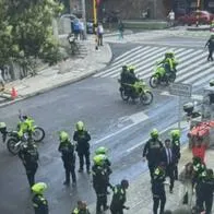 Autoridades haciendo investigaciones por el asesinato del dueño de Arroz Sonora frente al Bodytech de la calle 85 de Bogotá