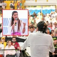 Gobernadora del Tolima dijo por qué abandonó evento de Gustavo Petro 