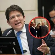 Qué tiene que ver Miguel Uribe Turbay con el empresario asesinado en la calle 85 (Bogotá). Incluso, se supo que Aponte estuvo en su funeral.  