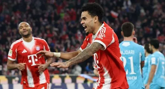 Bayern Múnich exaltó a Luis Díaz por el rendimiento tras críticas por su fichaje