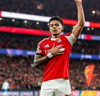 Richard Ríos se reincorpora al Benfica tras su lesión y apunta a la serie ante el Real Madrid