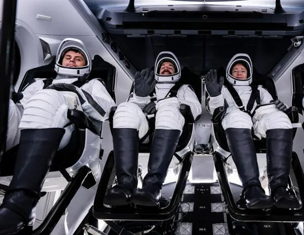 La astronauta francesa Sophie Adenot despega hacia la Estación Espacial Internacional