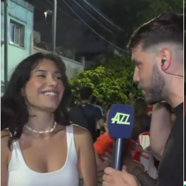 Video viral: Nicolás Luaces coquetea con alemana y aparece novio colombiano