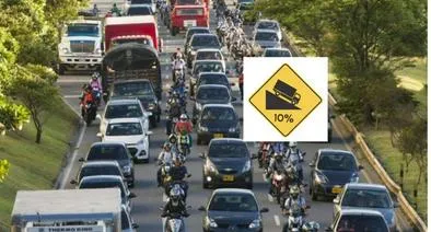 Qué significa señal de tránsito SP-27 en Colombia: aviso por confusión peligrosa