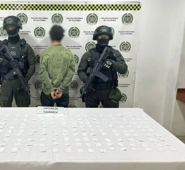 Operativo sorpresa en el centro de Pereira: capturaron a una persona en ‘La casa del bazuco’