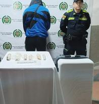 Hombre intentó pasar marihuana camuflada en chorizos por aeropuerto Internacional del Eje Cafetero 