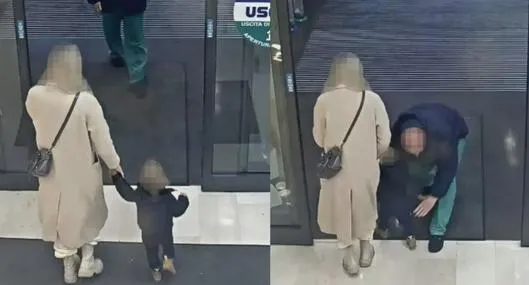 Así iban a secuestrar a un bebé de 18 meses en un supermercado: video dejó todo muy claro de lo que pasó. 