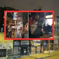 Pánico en Chapinero (Bogotá): hombres en gavilla atacan con cuchillos a ciudadanos y vendedores, que intentaron defenderse. 
