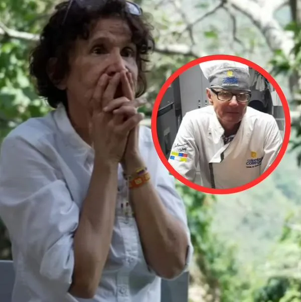 Reacción de 'Nena' Arrázola con chef que cocinaba carne humana en Bronx, en Bogotá: "Tuve que tomar agua"