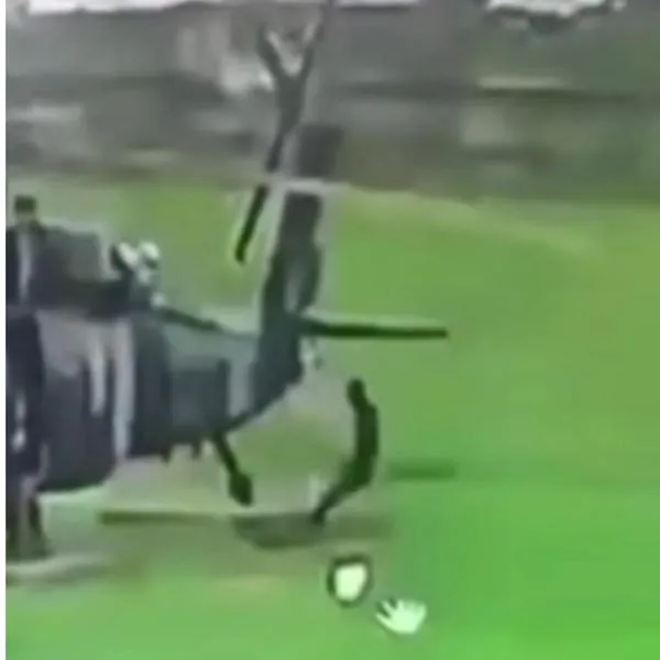 Momento en el que un rayo alcanzó a un soldado en el cantón del Ejército en Popayán