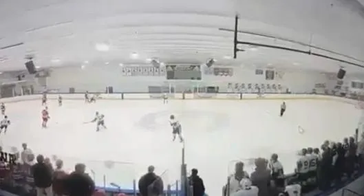 Así fue el tiroteo en un partido de hockey en Rhode Island