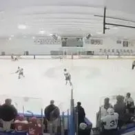 Así fue el tiroteo en un partido de hockey en Rhode Island