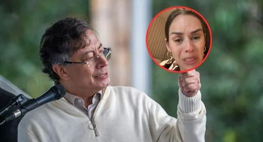 Gustavo Petro respondió a congresista Ángela Vergara por su hijo en el ICE