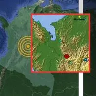 Temblor en Colombia de magnitud 2.8 con epicentro en Mutatá (Antioquia)