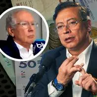 Agarrón en la emisora Blu Radio por el salario mínimo del 23% y jugada de Gustavo Petro con protestas en Colombia para defender el aumento.