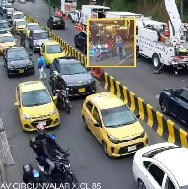 Vía Bogotá-La Calera hoy: Marcela Benjumea mostró que vía La Calera es un caos