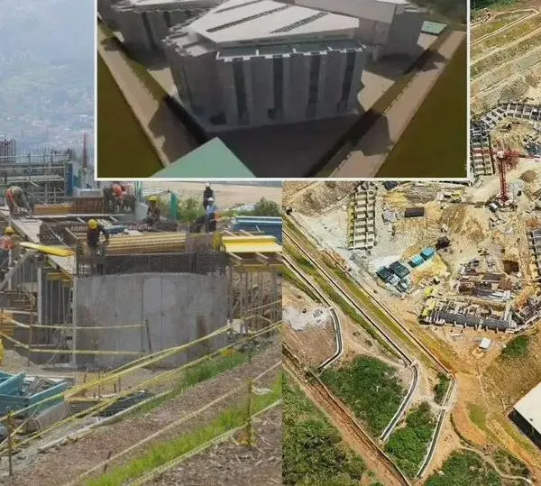 Así avanza la construcción de megacárcel en Medellín inspirada en el Cecot de Bukele en El Salvador