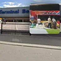 Terminal ilegal en el occidente de Bogotá: cerca de terminal el salitre