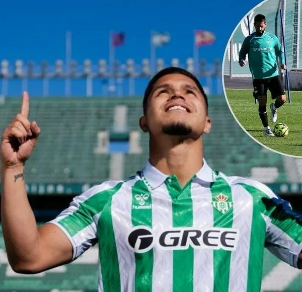 ‘Cucho’ Hernández vuelve a entrenar y se perfila para reaparecer con el Betis